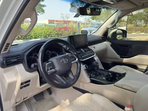 Toyota Land Cruiser GX.R 3.5L Petrol 2022 Model Year White Color Exterior 
