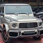 Mercedes-Benz G 63 AMG Double Night Package 2022 Model Year Grey Color Exterior - Thumbnail 1