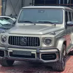 Mercedes-Benz G 63 AMG Double Night Package 2022 Model Year Grey Color Exterior - Thumbnail 3