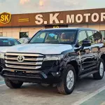 Toyota Land Cruiser GX.R 3.5L Petrol 2025 Model Year Black Color Exterior - Thumbnail 1