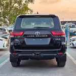 Toyota Land Cruiser GX.R 3.5L Petrol 2025 Model Year Black Color Exterior - Thumbnail 4