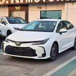 Toyota Corolla XLI 1.6L Petrol 2025 Model Year White Color Exterior - Thumbnail 1