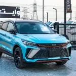 Gelly Coolray 1.5L Petrol 2025 Model Year Blue Color Exterior - Thumbnail 4