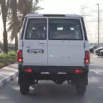 TOYOTA LAND CRUISER LC76 2024 MODEL YEAR 4.5L V8 DIESEL E GRADE MANUAL WHITE EXTERIOR - Thumbnail 4