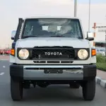 TOYOTA LAND CRUISER LC76 2024 MODEL YEAR 4.5L V8 DIESEL E GRADE MANUAL WHITE EXTERIOR - Thumbnail 24