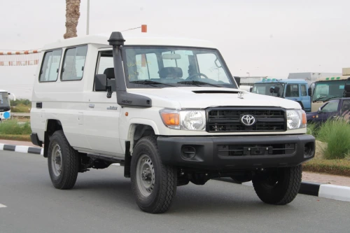 TOYOTA LANDCRUISER 78 2023 MODEL YEAR 4.5L V8 DIESEL 9 SEATER TROOP - ONLY CONGO