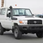 TOYOTA LANDCRUISER 78 2023 MODEL YEAR 4.5L V8 DIESEL 9 SEATER TROOP - ONLY CONGO - Thumbnail 1