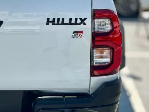 Toyota Hilux GR Sports 4.0L Petrol V6 2025 Model Year White Color