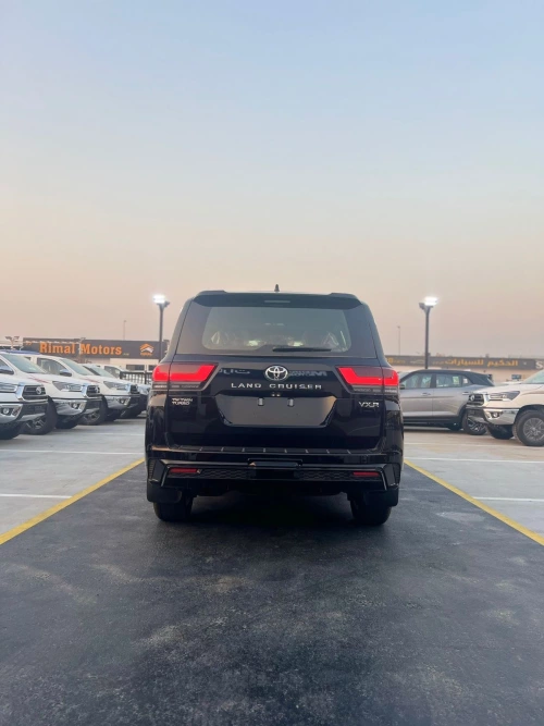 Toyota Land Cruiser VX.R 3.3L Diesel 2026 Model Year Black Color Exterior 