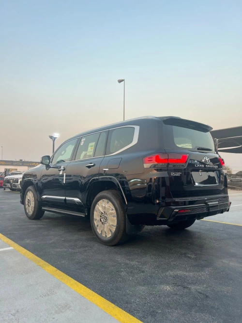Toyota Land Cruiser VX.R 3.3L Diesel 2026 Model Year Black Color Exterior 