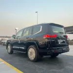 Toyota Land Cruiser VX.R 3.3L Diesel 2026 Model Year Black Color Exterior  - Thumbnail 4