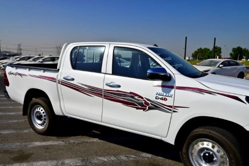Toyota Hilux  2.4L Diesel 2025 Model Year White Color Exterior