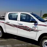 Toyota Hilux  2.4L Diesel 2025 Model Year White Color Exterior - Thumbnail 8