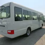 Toyota Coaster 4.0L Diesel 2025 Model Year White Color Exterior  - Thumbnail 5