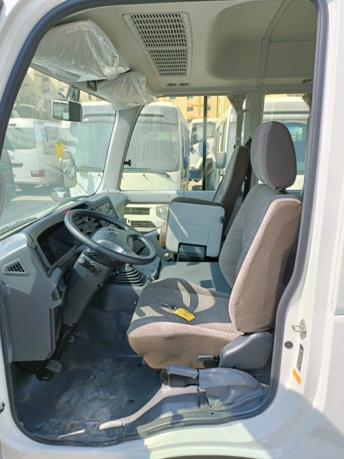 Toyota Coaster 4.0L Diesel 2025 Model Year White Color Exterior 