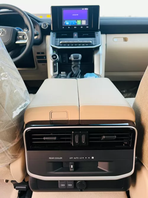 Toyota Land Cruiser VXR 3.5L Petrol 2025 Model Year Black Color Exterior 