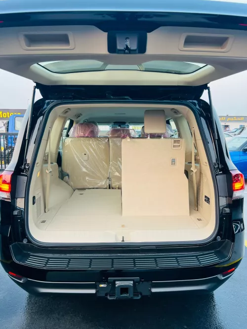 Toyota Land Cruiser VXR 3.5L Petrol 2025 Model Year Black Color Exterior 