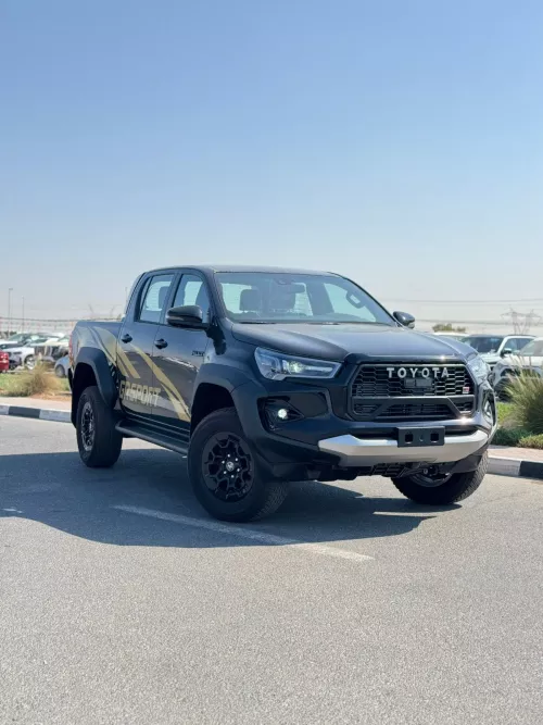 Toyota Hilux GR Sport 2.8L Diesel 2026 Model Year Black Color Exterior   