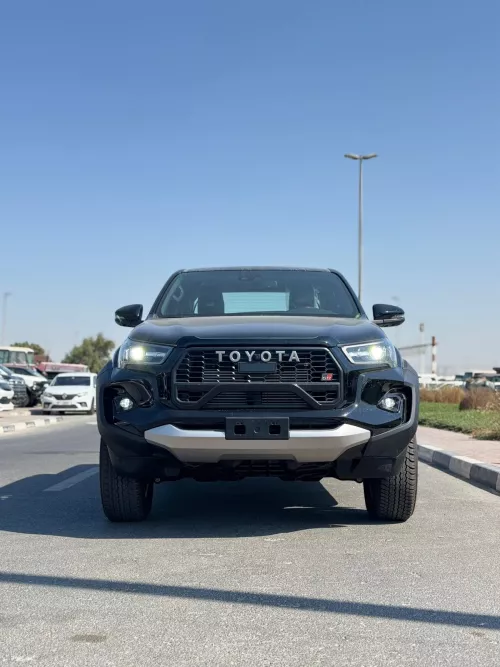 Toyota Hilux GR Sport 2.8L Diesel 2026 Model Year Black Color Exterior   