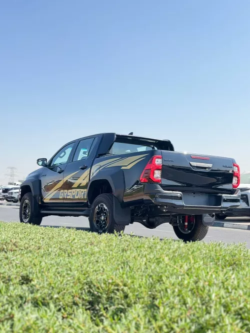 Toyota Hilux GR Sport 2.8L Diesel 2026 Model Year Black Color Exterior   