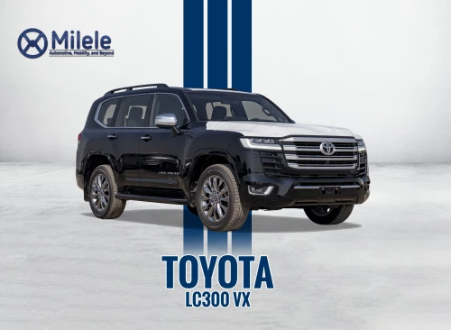 TOYOTA LAND CRUISER 300 VX 3.5L 2026 MODEL YEAR BLACK COLOR