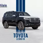 TOYOTA LAND CRUISER 300 VX 3.5L 2026 MODEL YEAR BLACK COLOR - Thumbnail 1