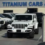 Jeep Wrangler 4XE 2.0L Turbocharged PHEV 17kWh Battery 2023 Model Year White Color - Thumbnail 2