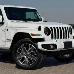 Jeep Wrangler 4XE 2.0L Turbocharged PHEV 17kWh Battery 2023 Model Year White Color - Thumbnail 7