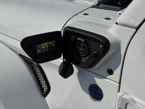 Jeep Wrangler 4XE 2.0L Turbocharged PHEV 17kWh Battery 2023 Model Year White Color