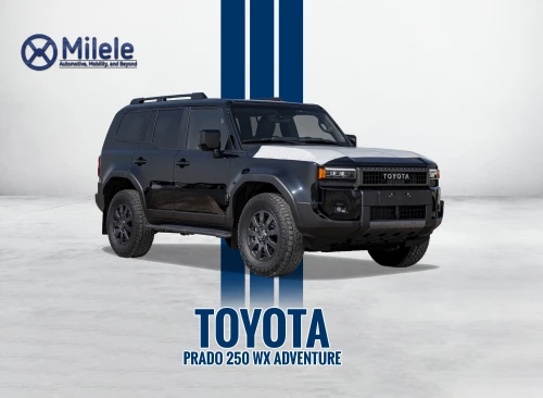  TOYOTA PRADO 250 WX ADVENTURE 2.8L 2026 MODEL YEAR BLACK COLOR