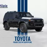  TOYOTA PRADO 250 WX ADVENTURE 2.8L 2026 MODEL YEAR BLACK COLOR - Thumbnail 1