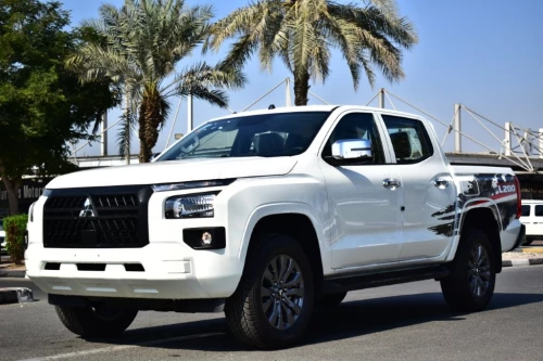 MITSUBISHI L200 2026 MODEL YEAR DOUBLE CAB PICKUP GLS+ 2.4L PETROL WHITE COLOR