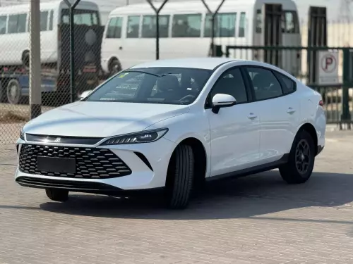 BYD QIN Plus 1.5L PHEV 2025 Model Year White Color Exterior