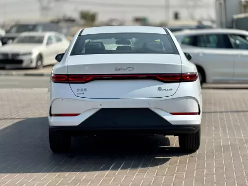 BYD QIN Plus 1.5L PHEV 2025 Model Year White Color Exterior