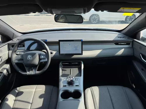 BYD QIN Plus 1.5L PHEV 2025 Model Year White Color Exterior
