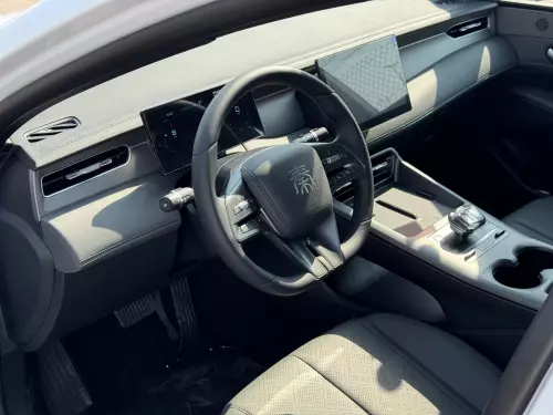 BYD QIN Plus 1.5L PHEV 2025 Model Year White Color Exterior