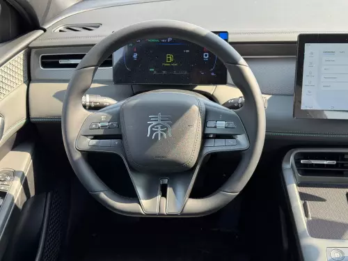 BYD QIN Plus 1.5L PHEV 2025 Model Year White Color Exterior