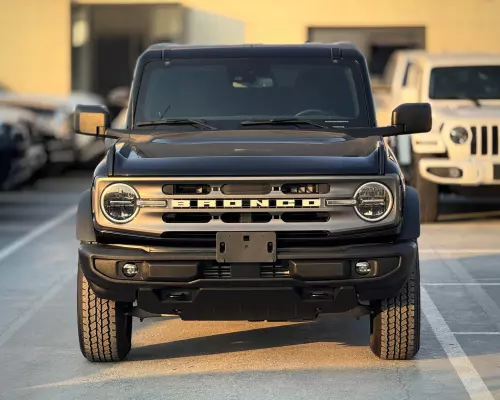 Ford Bronco 2.0L Turbocharged Petrol 4WD 2023 Model Year Black Color Exterior