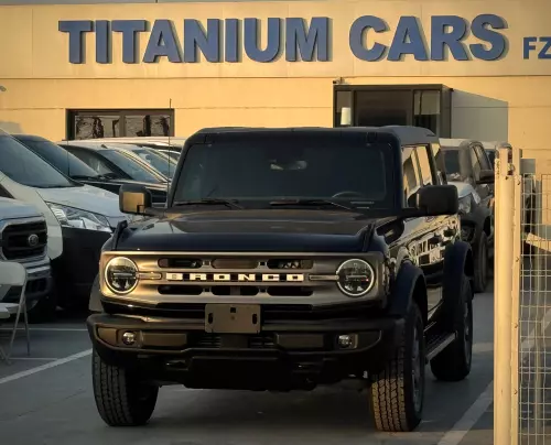 Ford Bronco 2.0L Turbocharged Petrol 4WD 2023 Model Year Black Color Exterior