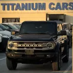 Ford Bronco 2.0L Turbocharged Petrol 4WD 2023 Model Year Black Color Exterior - Thumbnail 2