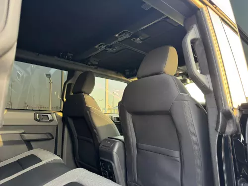Ford Bronco 2.0L Turbocharged Petrol 4WD 2023 Model Year Black Color Exterior
