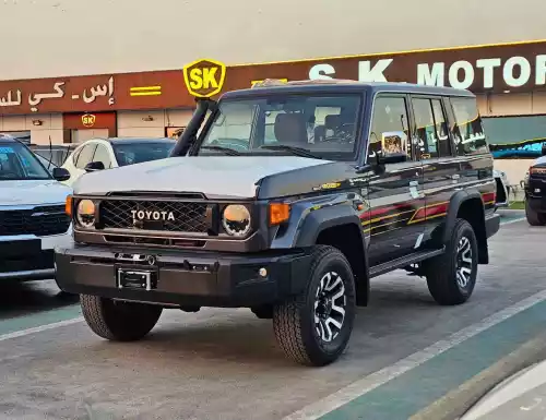 Toyota Land Cruiser LX Series 76 4.0L Petrol 2025 Model Year Grey Color Exterior