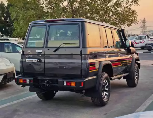 Toyota Land Cruiser LX Series 76 4.0L Petrol 2025 Model Year Grey Color Exterior