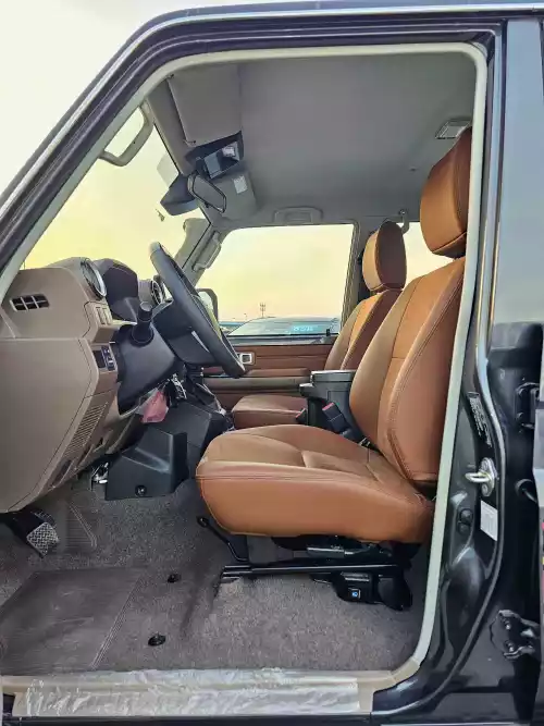 Toyota Land Cruiser LX Series 76 4.0L Petrol 2025 Model Year Grey Color Exterior