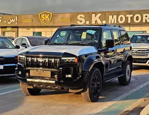 Toyota Prado Luxury 2.8L Turbo 2025 Model Year BLack Color Exterior