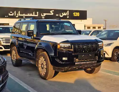 Toyota Prado Luxury 2.8L Turbo 2025 Model Year BLack Color Exterior