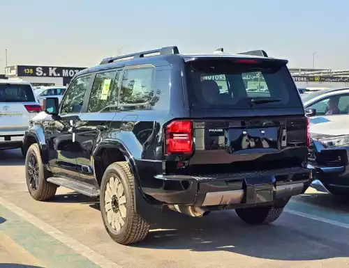 Toyota Prado Luxury 2.8L Turbo 2025 Model Year BLack Color Exterior