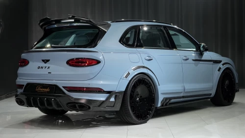 2024 Bentley Bentayga S Onyx Concept  Matte Carbon  1 of 5 Limited Edition
