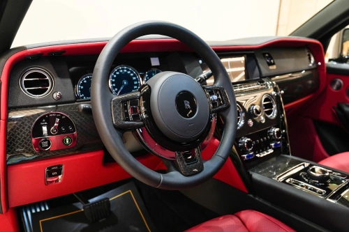 Rolls-Royce Cullinan 6.7L Petrol 12 Cylinder 2023 Model Year Black Color Exterior 