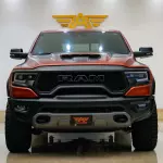 Dodge Ram 1500 6.2L SuperCharged HEMI V8 Engine 2024 Model Year Orange Color Exterior - Thumbnail 2